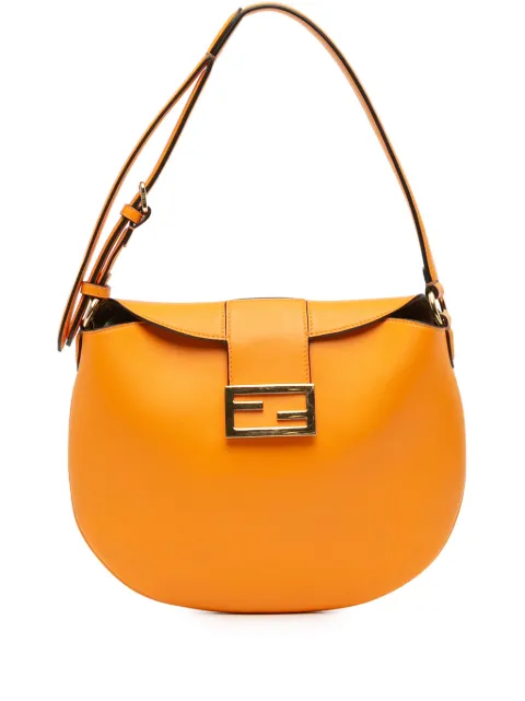 Fendi Pre-Owned 2010-2025 Small Leather Croissant hobo bag