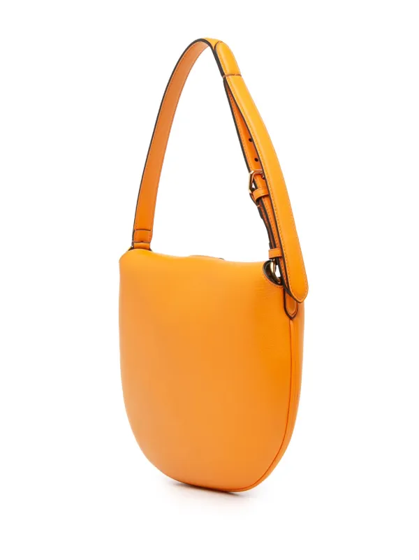 Fendi Pre-Owned 2010-2025 Small Leather Croissant Hobo Bag