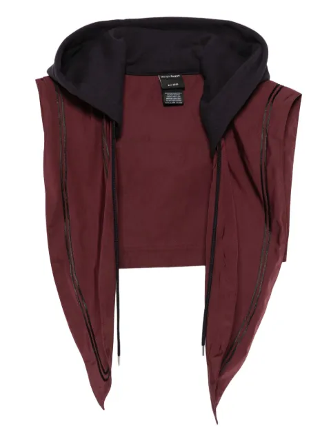 MERYLL ROGGE hooded drawstring hat