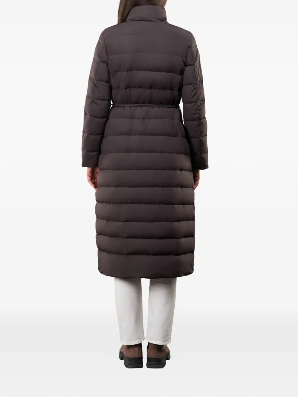 Raely Double-Breasted Belted Coat