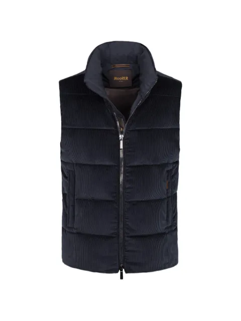 Moorer Vanio corduroy gilet
