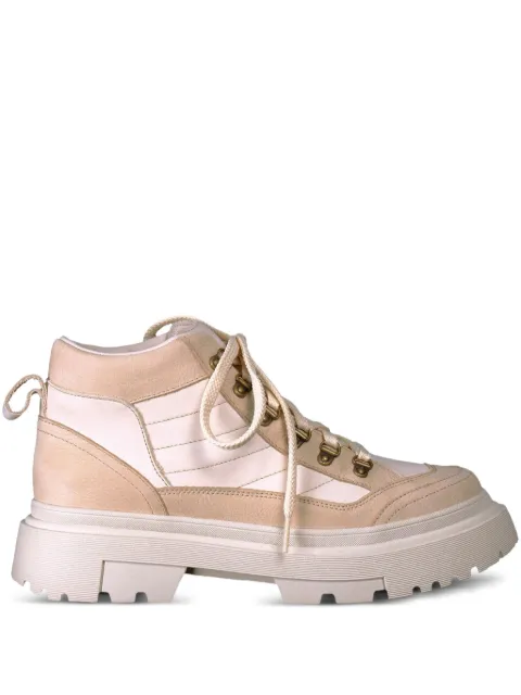 Moorer Marlia-ONK panelled lace-up boots