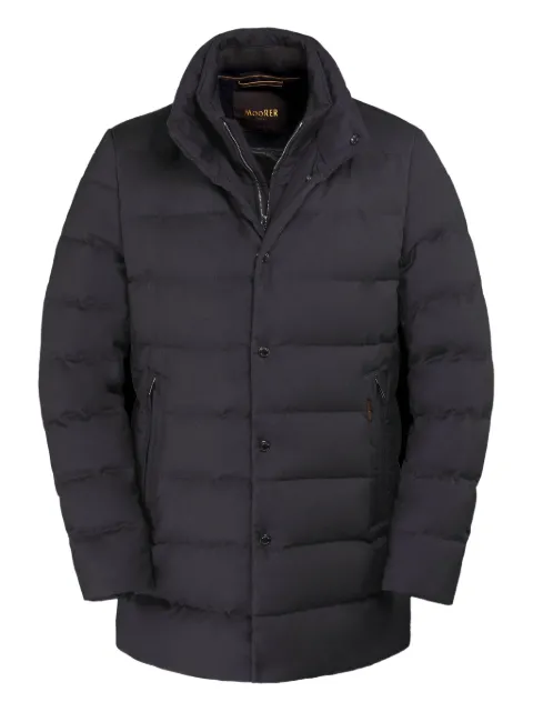 Moorer layered puffer jacket