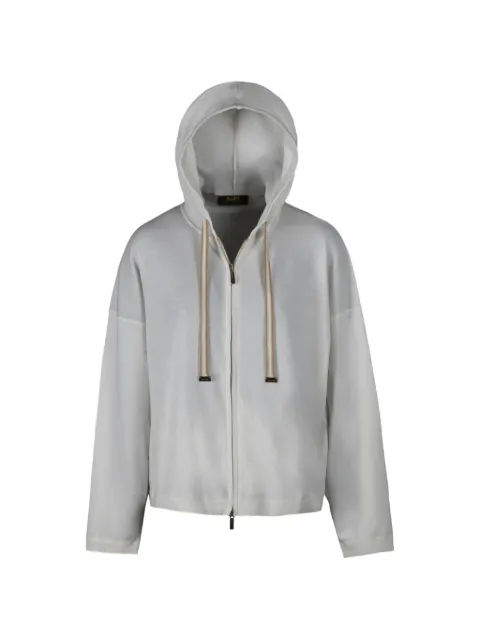 Moorer Ametea zip-up hoodie