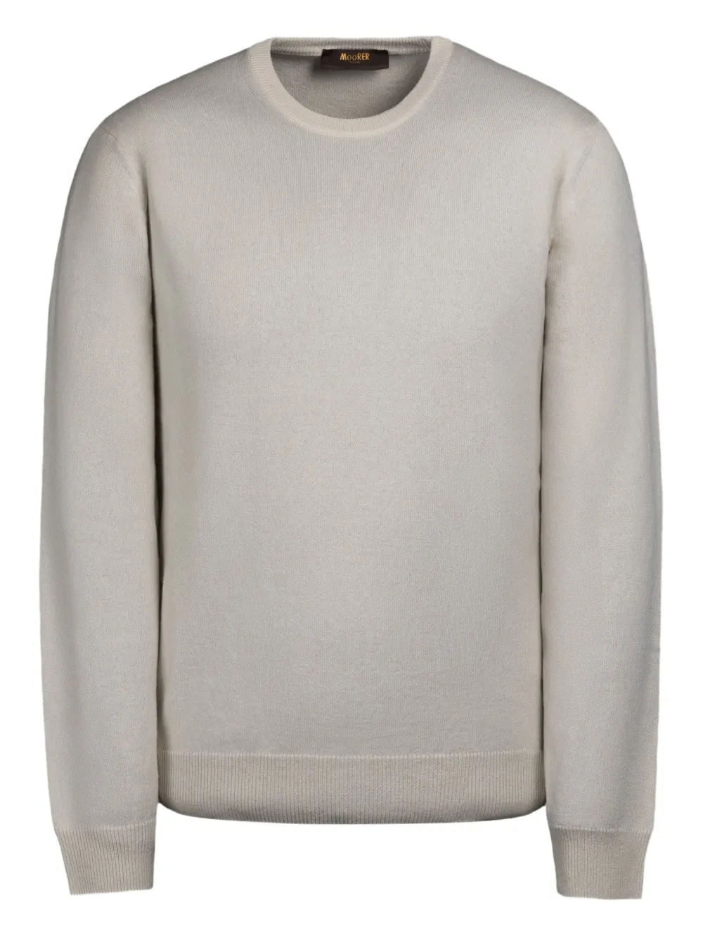 Moorer pull Orvieto à col rond | tons neutres | Image 1