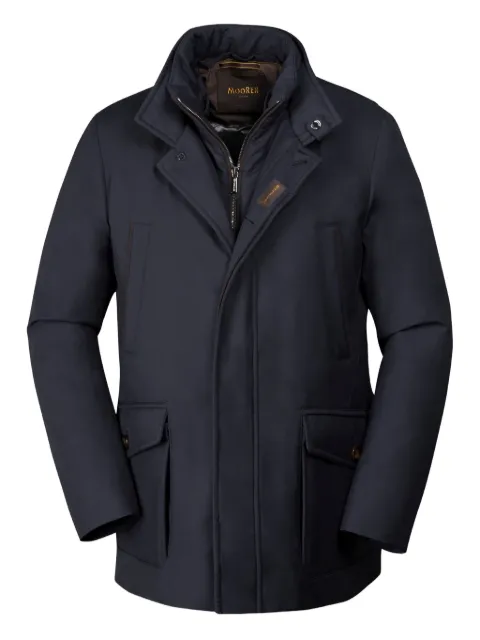 Moorer DRIVE-S-PUM zip pocket jacket