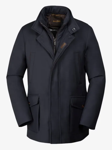 Moorer DRIVE-S-PUM zip pocket jacket