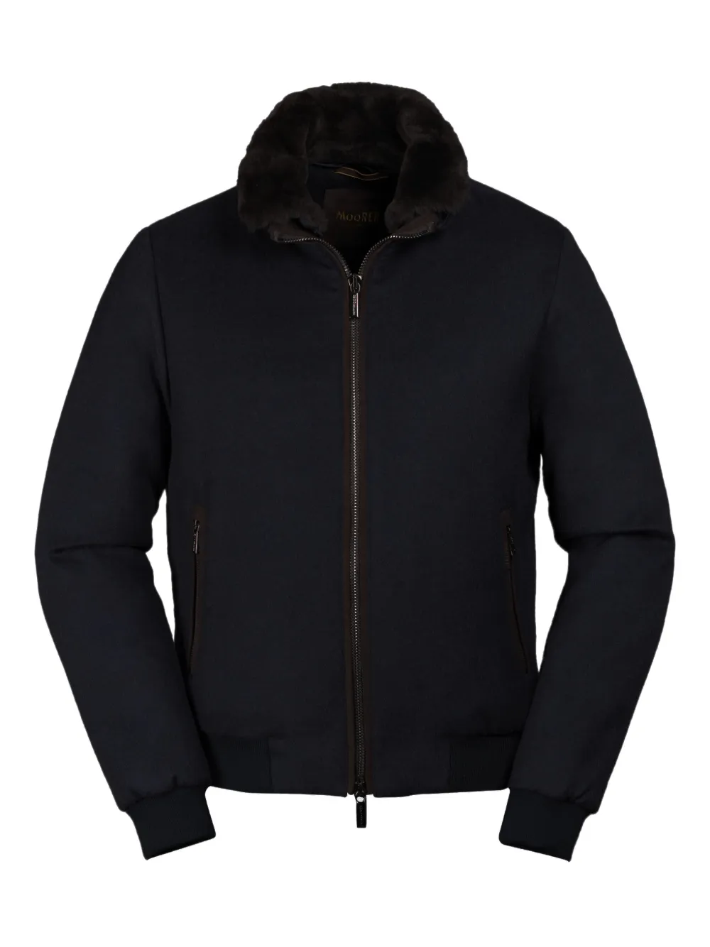 Moorer Bellati cashmere bomber jacket | Blue | Image 1