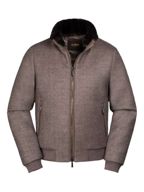 Moorer Bellati Bomberjacke aus Wolle