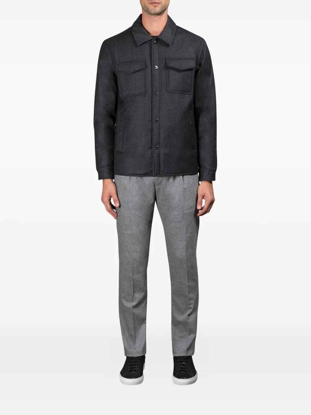 Moorer sobrecamisa con bolsillos con solapa | Sobrecamisas | Image 2