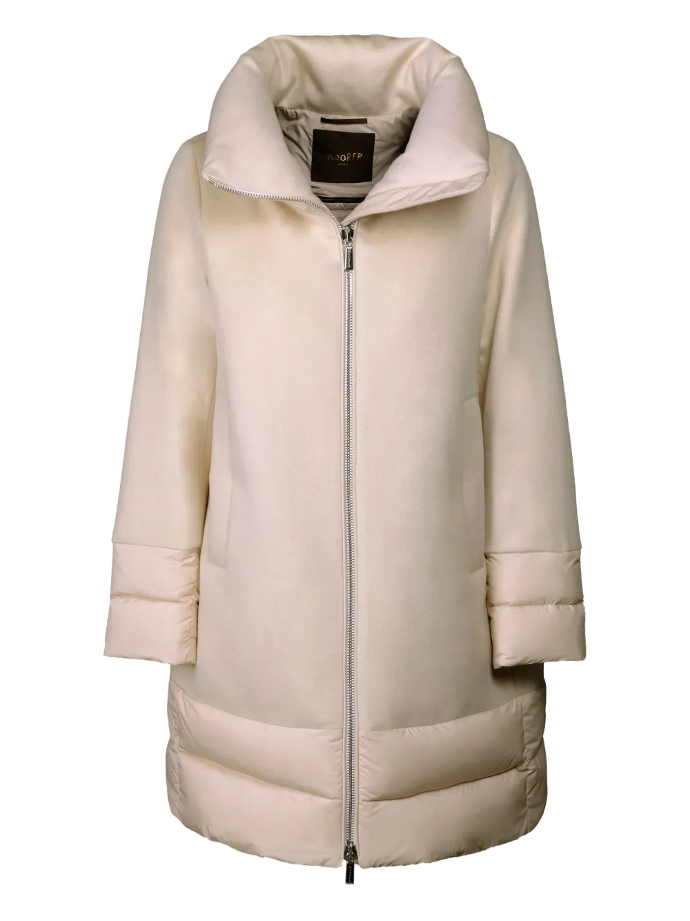 Moorer Soraya padded coat | Neutrals | Image 1