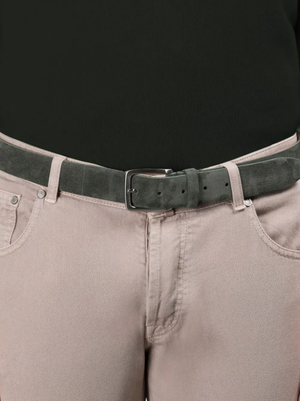 Moorer cinturón Battista de gamuza | Image 2