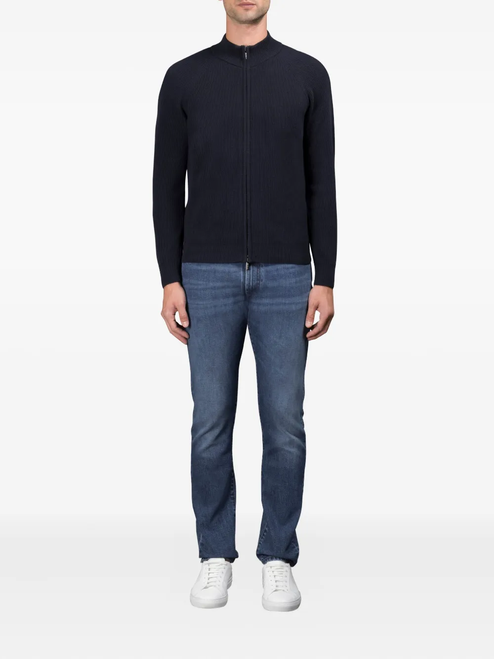 Moorer Dean-WS3 ribbed cardigan | Cardigans | Image 2