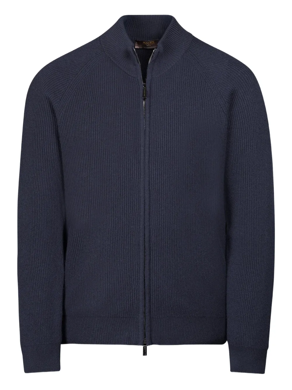 Moorer Dean-WS3 ribbed cardigan | Blue | Image 1