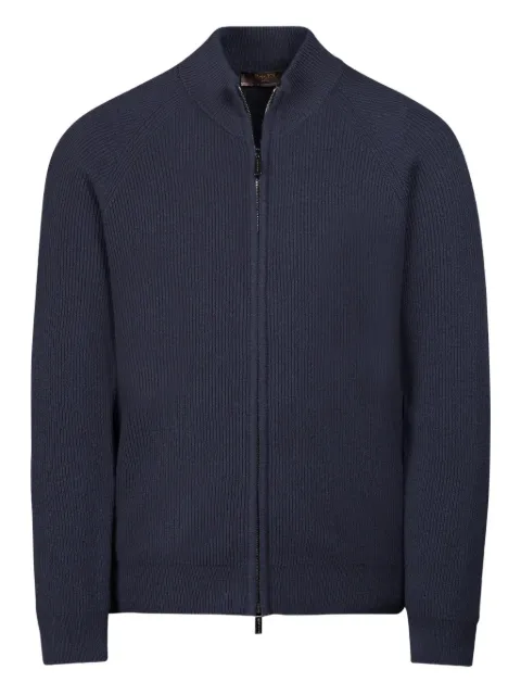 Moorer Dean-WS3 ribbed cardigan