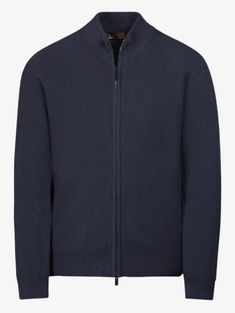 Moorer Dean-WS3 ribbed cardigan