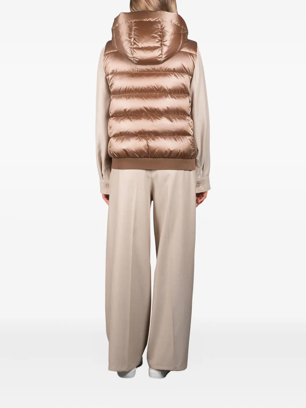 Moorer LAYRE-HC hooded padded jacket | Waistcoats & Gilets | Image 2