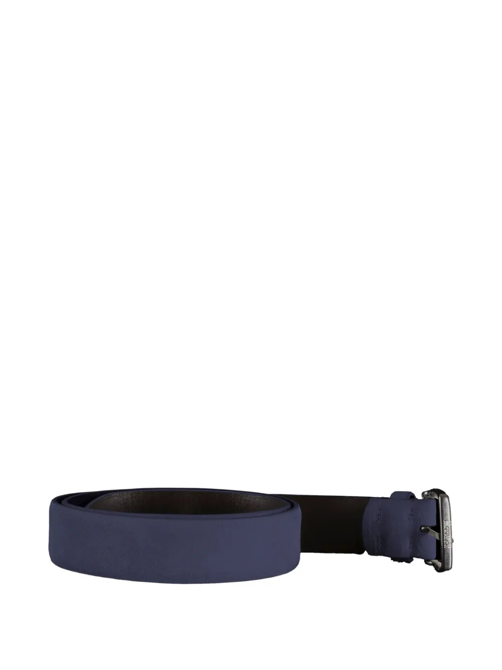 Moorer Battista suède riem - Blauw