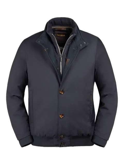 Moorer JANOS-PUM button zip jacket