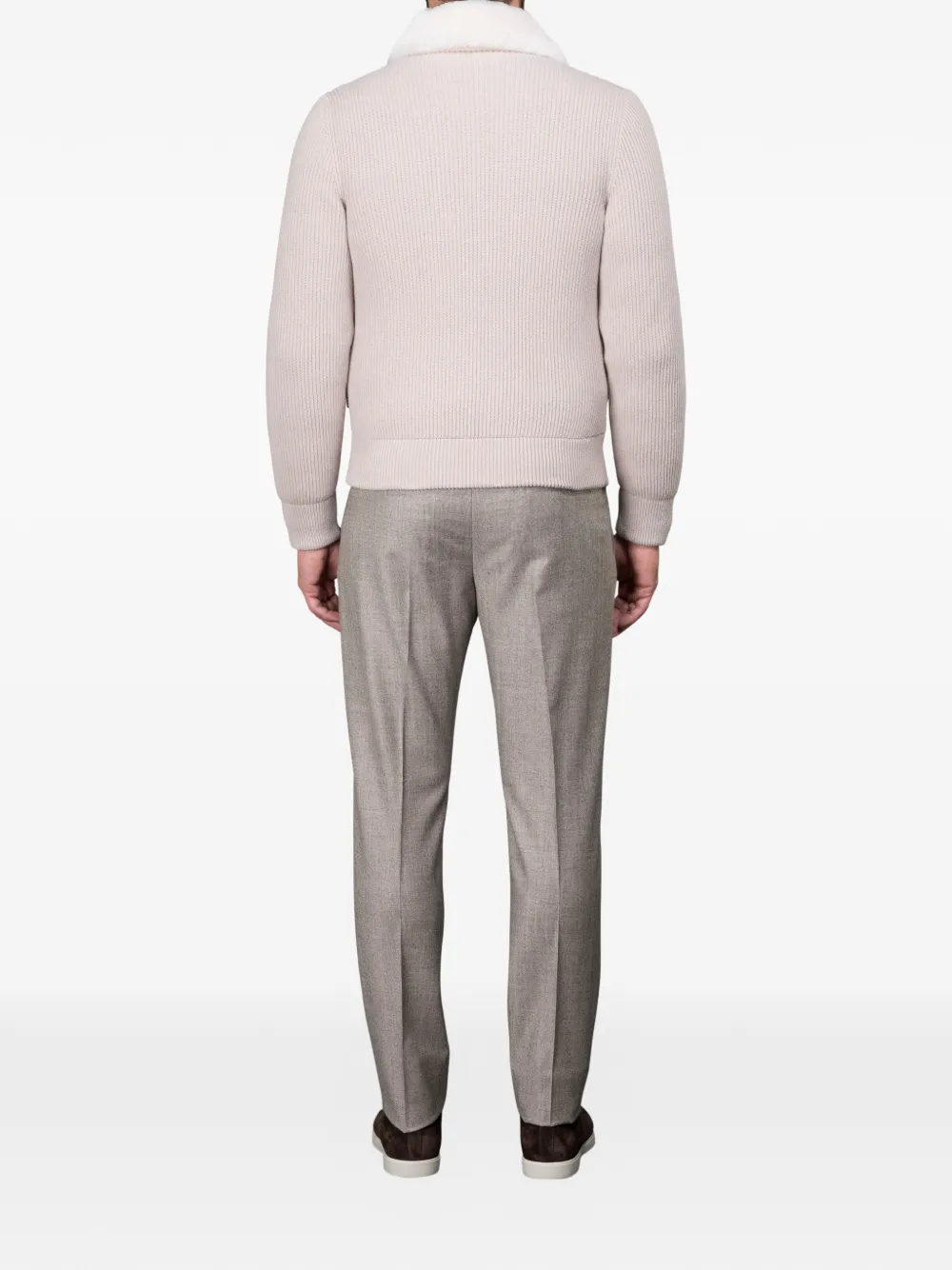 Moorer Campiglio fur-collar zip jacket | Varsity Jackets | Image 2