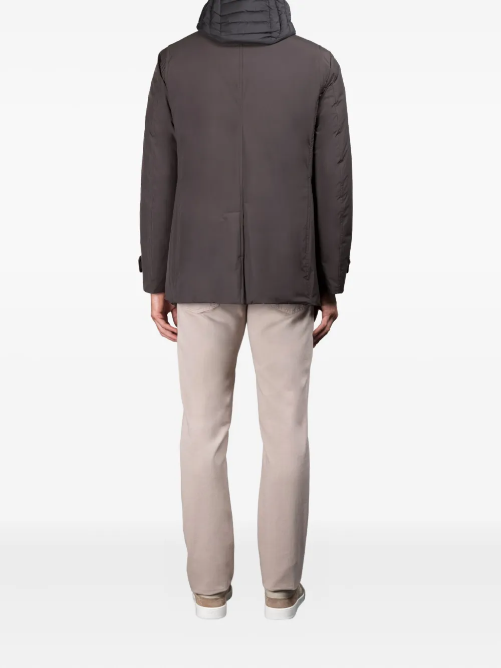 Moorer Raffaello-STP jack met capuchon Bruin