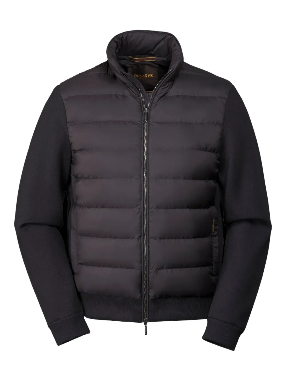 Moorer Lanzi-S3Z padded zip jacket | Black | Image 1