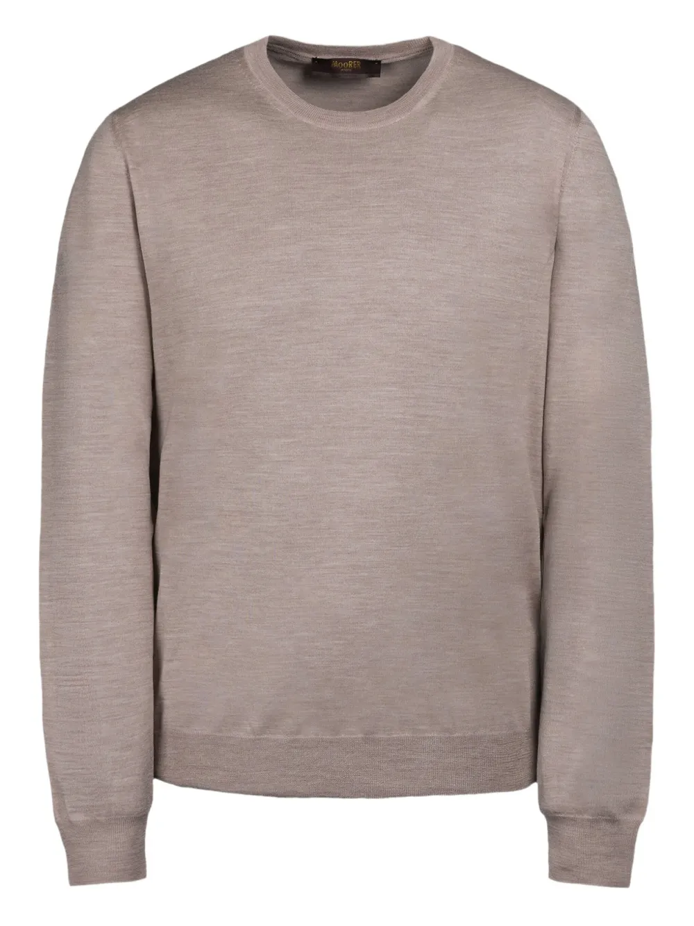 Moorer pull Orvieto à col rond | tons neutres | Image 1