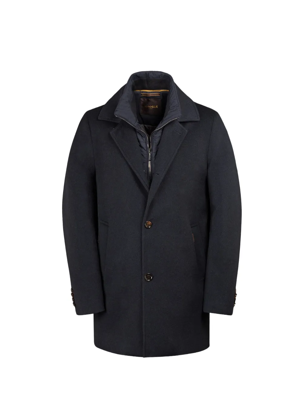 Moorer Monferrato-cs Coat In Blue