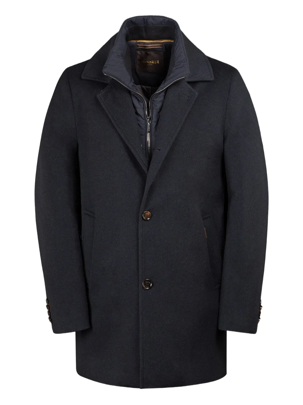 Moorer Monferrato-cs Coat In Blue