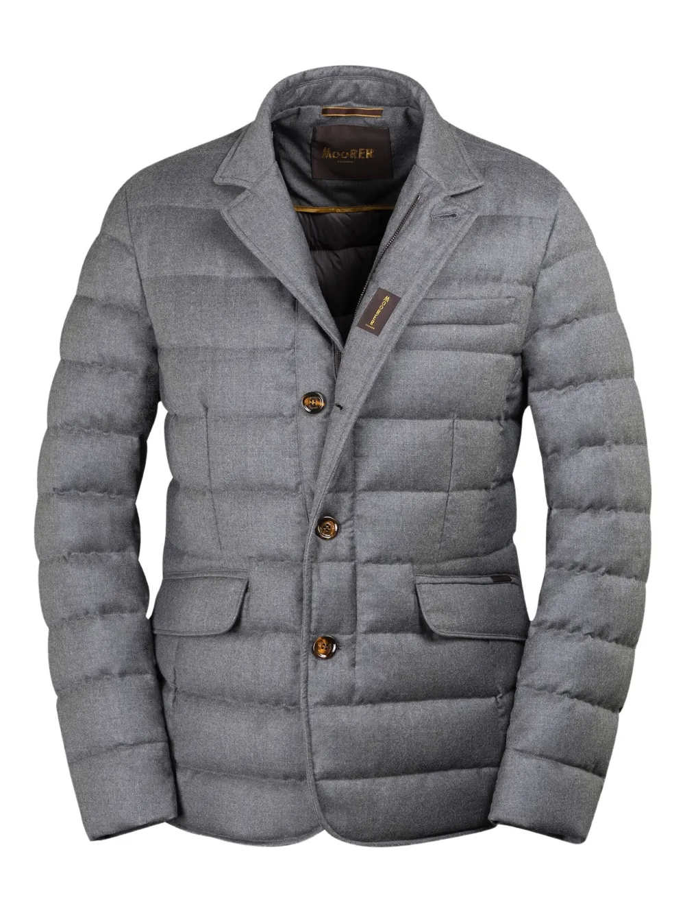 Moorer Zayn-l padded-design jacket | Grey | Image 1