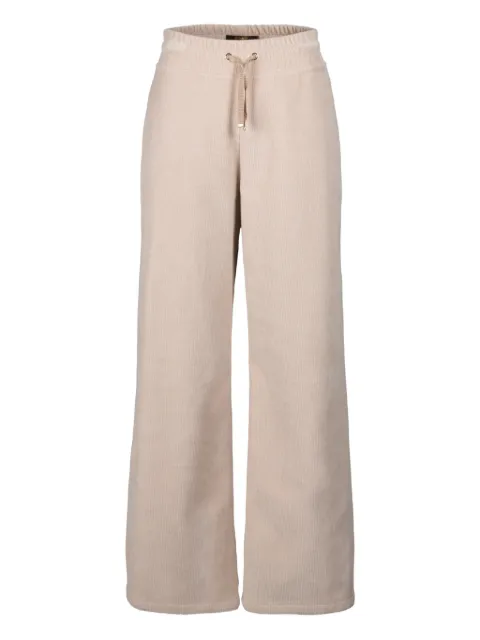 Moorer Marsala corduroy-drawstring trousers