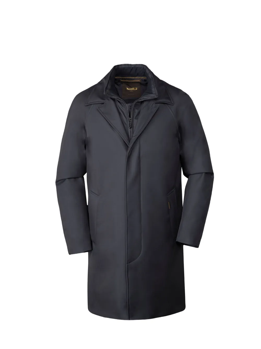 Moorer Marden-wi Coat In Black