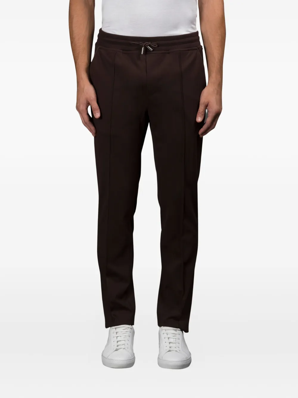 Moorer drawstring trousers - Bruin