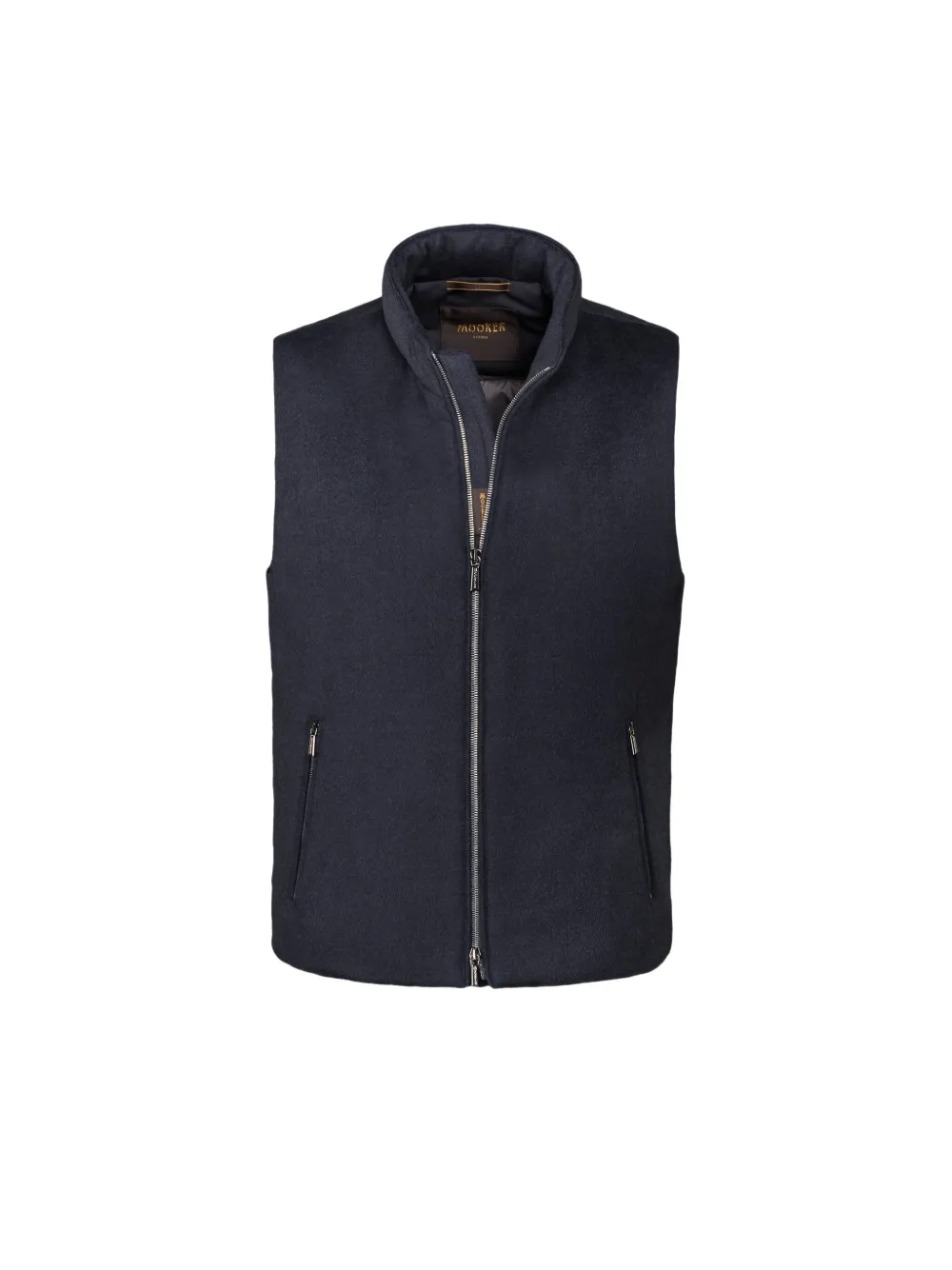 Moorer Uros-ls9 Sleeveless Gilet In Black