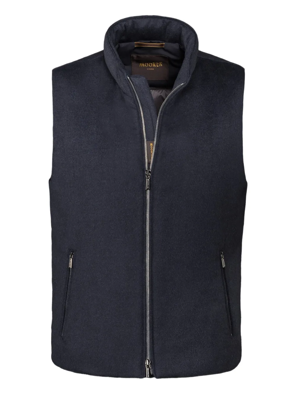 Moorer Uros-ls9 Sleeveless Gilet In Black