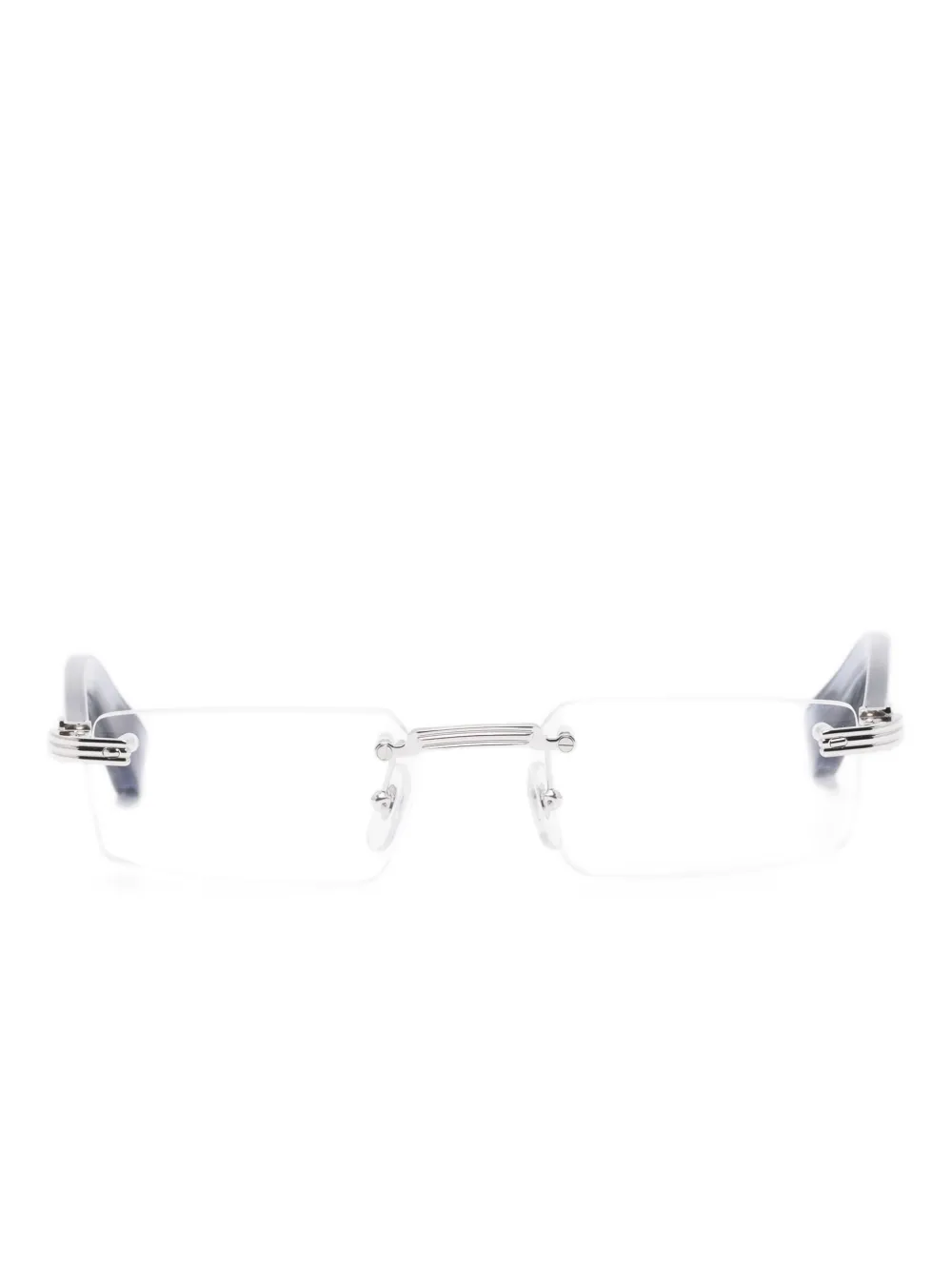 Cartier Eyewear rectangle-frame glasses | White | Image 1