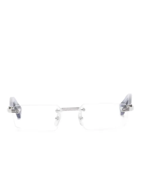 Cartier Eyewear rectangle-frame glasses