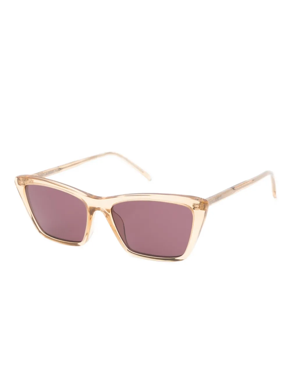 Saint Laurent Eyewear Mica cat-eye sunglasses - Bruin