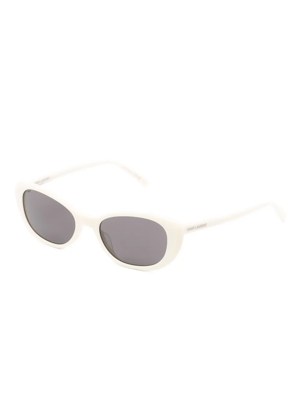 Saint Laurent Eyewear oval-frame sunglasses - Wit
