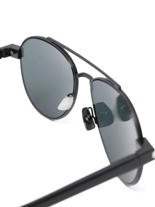 Saint Laurent Eyewear パイロット サングラス | ブラック | FARFETCH JP