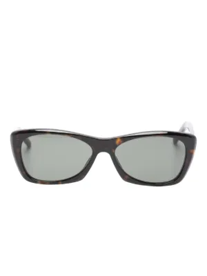 Saint Laurent Eyewear キャットアイ サングラス | ブラウン | FARFETCH JP