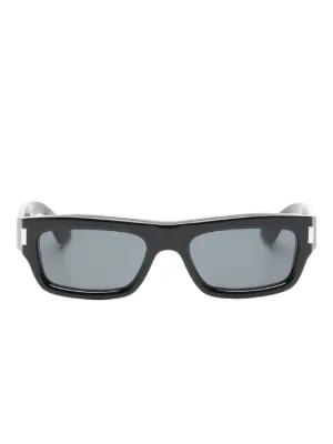Palm Angels Eyewear Kerman スクエアフレーム サングラス | ブラック