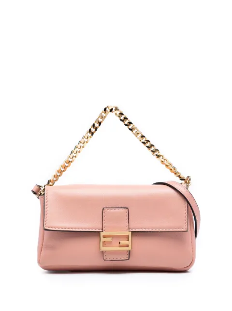 Fendi Pre-Owned 2010-2025 Micro Nappa Baguette satchel