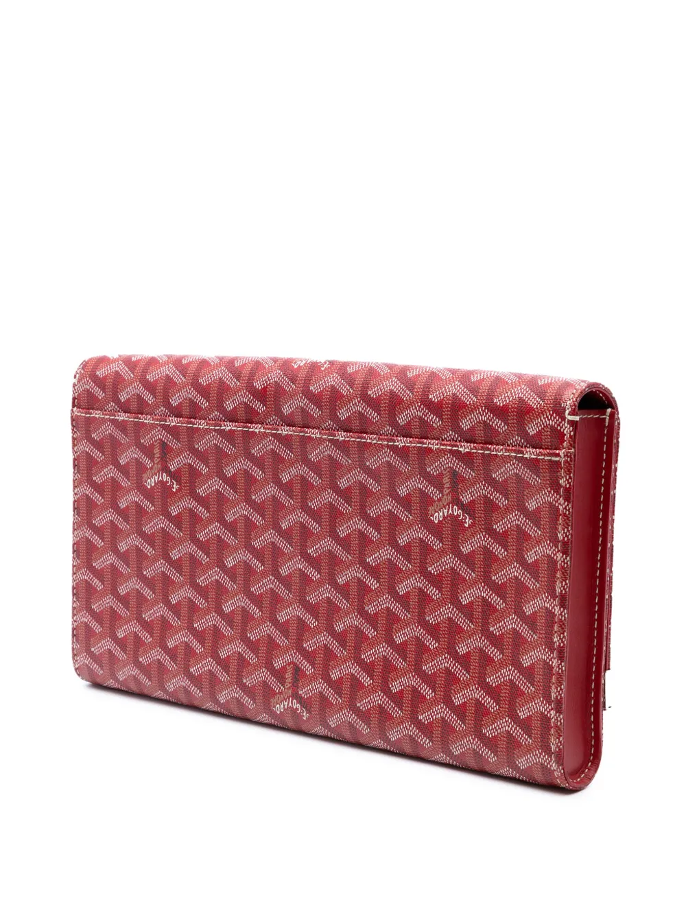 2012 Goyardine Monte Carlo Bois Clutch Bag