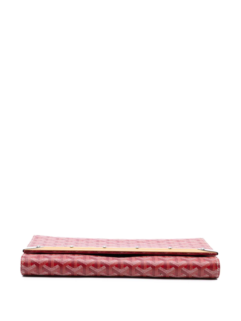 2012 Goyardine Monte Carlo Bois Clutch Bag
