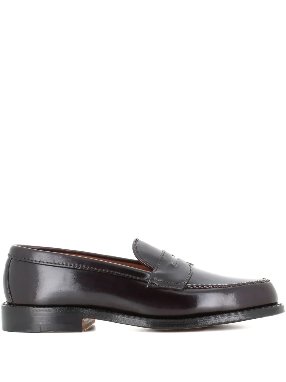 Alden penny-slot loafers Bruin