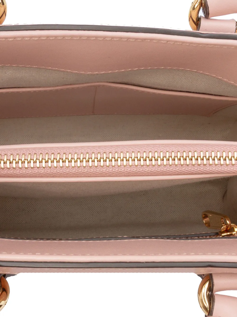 Pre-owned Gucci 2016-2025 Mini Gg Matelasse Leather Top Handle Bag Satchel In Pink