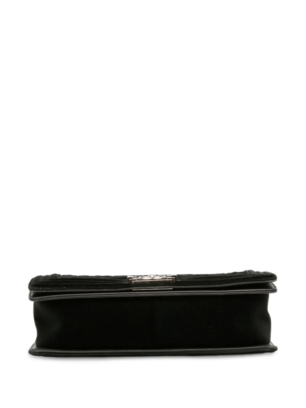 2014 Medium Quilted Velvet Wild Stitch Boy Flap Crossbody Bag