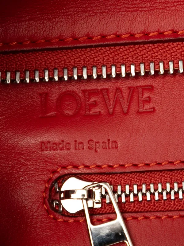 Loewe Pre-Owned 2010-2025 レザー アナグラム ショッパー トート