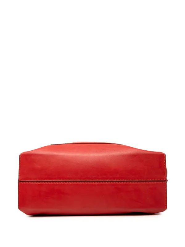 Loewe Pre-Owned 2010-2025 レザー アナグラム ショッパー トート